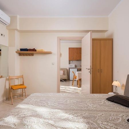 Luxury Coastal Retreat, Mountain View Balcony With Palm Trees & Parking Lägenhet Chania  Exteriör bild